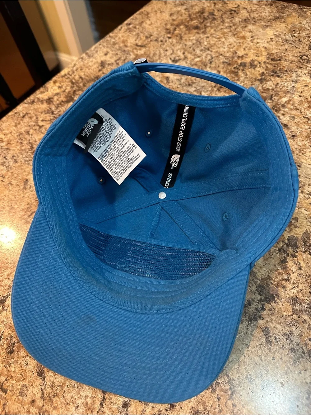 The North Face MENS Blue Baseball Cap